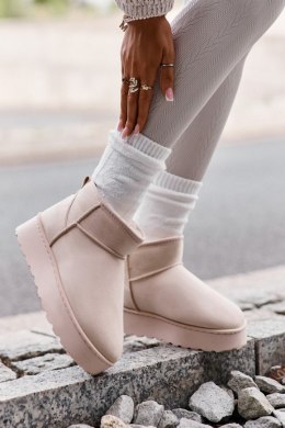 Śniegowce Model Xamella 20216-4F Light Beige 