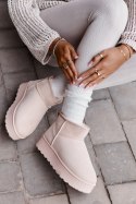 Śniegowce Model Xamella 20216-4F Light Beige 
