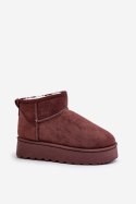 Śniegowce Model Xamella 20216-4H Dark Brown 