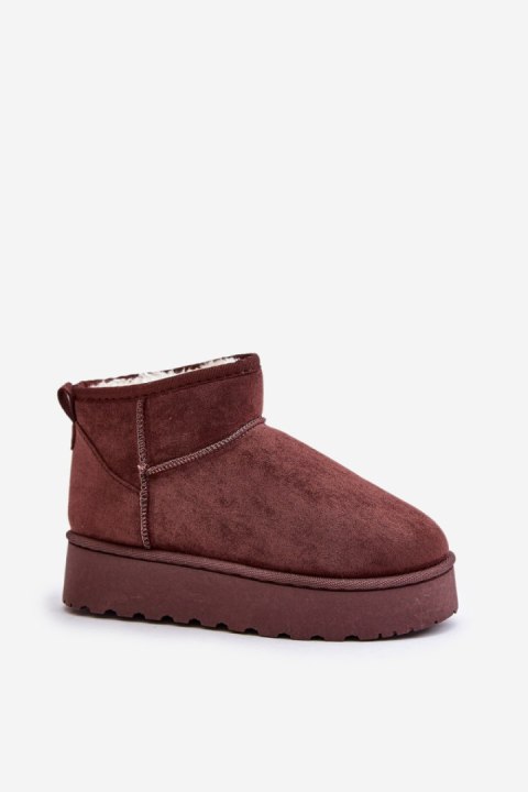 Śniegowce Model Xamella 20216-4H Dark Brown Śniegowce Model Xamella 20216-4H Dark Brown