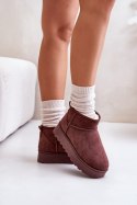 Śniegowce Model Xamella 20216-4H Dark Brown 