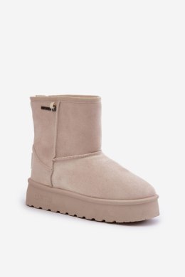 Śniegowce Modele Big Star OO274897 Light Beige 