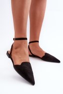 Baleriny Model Ellesara JH265 Black 