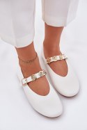 Baleriny Model Firicene 1860 White 