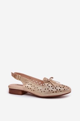 Baleriny Model Navinnia ASA222-7 Gold 