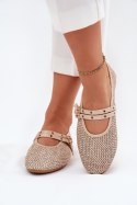 Baleriny Model Partheda 2201 Beige 