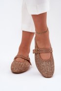 Baleriny Model Partheda 2201 Khaki 