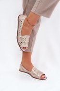 Baleriny Model S.Barski LR51-922 Beige 