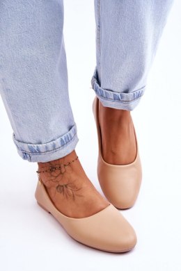 Baleriny Model Stacee 9BL02-1029 Beige 