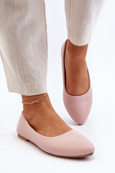 Baleriny Model Tindomiel 24BL02-7641 Pink Baleriny Model Tindomiel 24BL02-7641 Pink