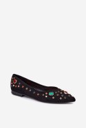 Baleriny Model Valena JH525P Black 