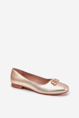 Baleriny Model Vinceza 62206 Gold 