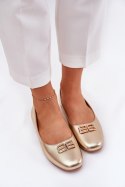 Baleriny Model Vinceza 62206 Gold 