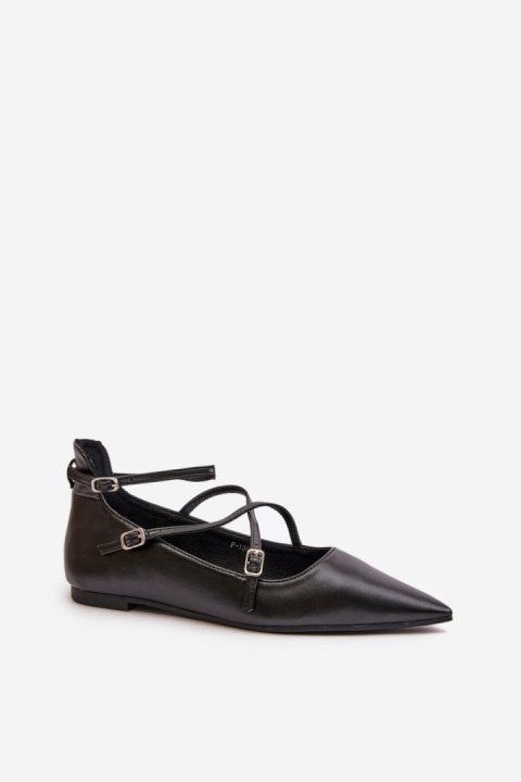 Baleriny Model Violra P-1396 Black Baleriny Model Violra P-1396 Black