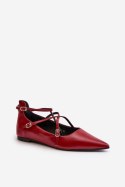 Baleriny Model Violra P-1396 Bordo 