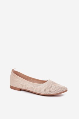 Baleriny Model Zelira ZA45P Beige 