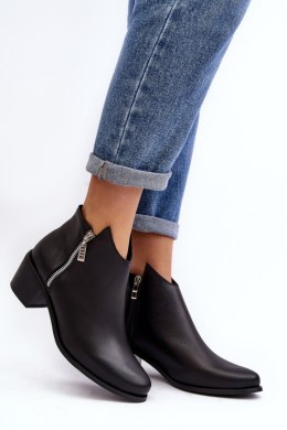 Botki Model Annaja 4111-M Black 