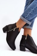 Botki Model Annaja 4111-M Black 