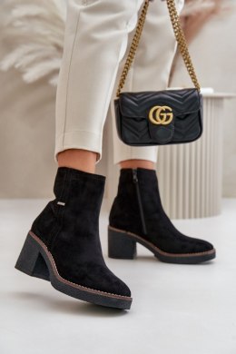 Botki Model Arkesia KE219 Black 