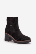 Botki Model Arkesia KE219 Black 