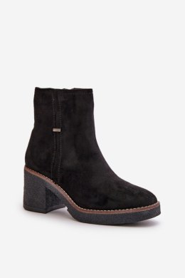 Botki Model Arkesia KE219 Black 