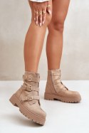 Botki Model Ciascia HB-277 Beige 