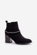 Botki Model Hanalen NS356 Black 