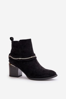 Botki Model Hanalen NS356 Black 
