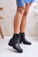 Botki Model Lobina ASA128-37 Black 