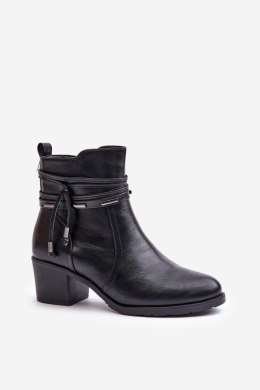 Botki Model Lobina ASA128-37 Black 