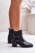 Botki Model Lobina ASA128-37 Black 