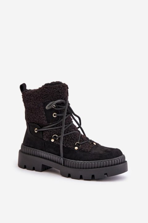 Botki Model Merilana A8902 Black Botki Model Merilana A8902 Black
