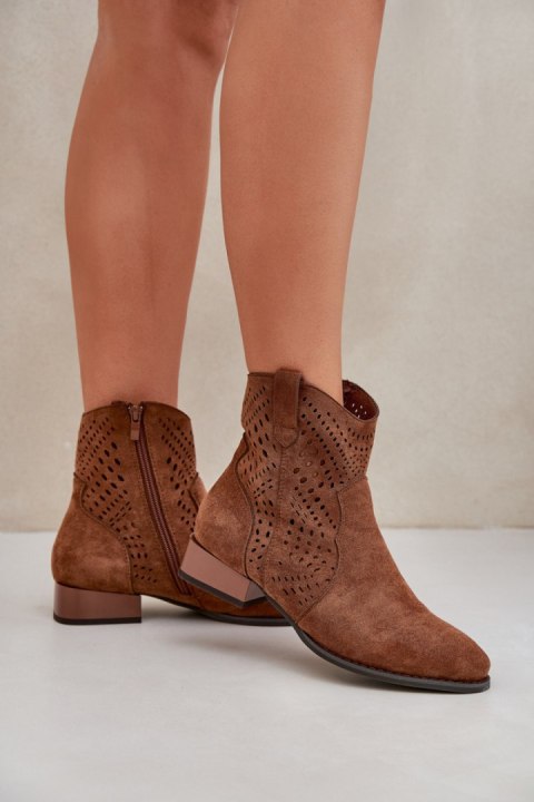 Botki Model Neliawen ASA197-30 Brown Botki Model Neliawen ASA197-30 Brown