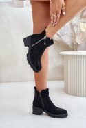 Botki Model Oviria M1537 Black 