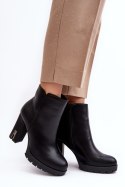 Botki Model Rasoda WZ688-8 Black 