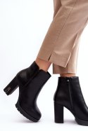 Botki Model Rasoda WZ688-8 Black 