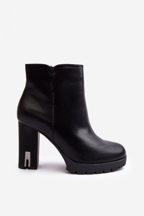 Botki Model Rasoda WZ688-8 Black Botki Model Rasoda WZ688-8 Black