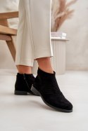 Botki Model S.Barski HY42-076 Black 