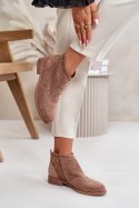 Botki Model S.Barski HY42-076 Brown 