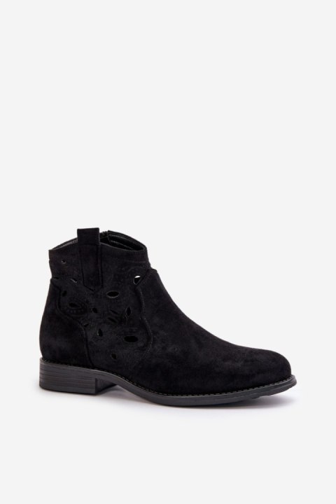 Botki Model S.Barski HY42-081 Black Botki Model S.Barski HY42-081 Black