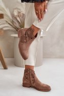 Botki Model S.Barski HY42-081 Brown 