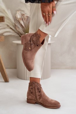 Botki Model S.Barski HY42-081 Brown 