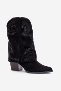 Botki Model S.Barski HY42-153 Black 