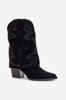Botki Model S.Barski HY42-153 Black 