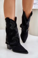 Botki Model S.Barski HY42-153 Black 