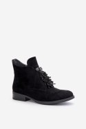 Botki Model S.Barski HY42-715 Black 