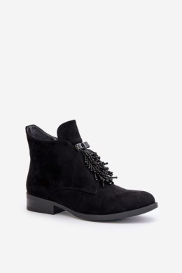 Botki Model S.Barski HY42-715 Black 