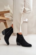 Botki Model S.Barski HY42-944 Black 