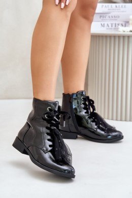 Botki Model S.Barski HY42-991 Black 