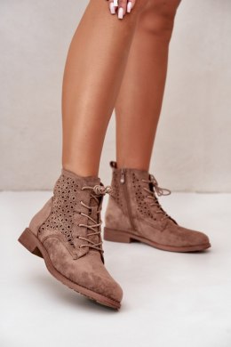 Botki Model S.Barski HY66-136 Brown 